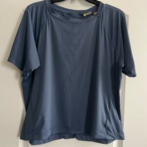 Zella Slate Blue Short Sleeve Tee